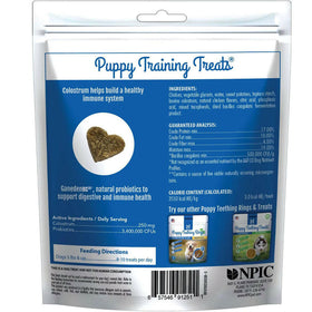 N-Bone Puppy Training Treats backside