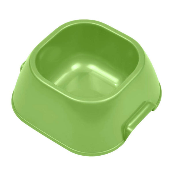 Van Ness Non-Tip Plastic Dog Bowl, Color Varies, Green