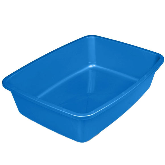 Van Ness Cat Litter Pan, Blue, Assorted Color, blue
