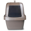 Van Ness Plastics Enclosed Sifting Cat Litter Box, Beige