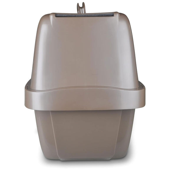 Van Ness Plastics Enclosed Sifting Cat Litter Box, Beige