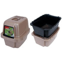 Van Ness Plastics Enclosed Sifting Cat Litter Box, Beige