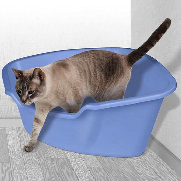 Van Ness Corner High-Sides Cat Litter Pan