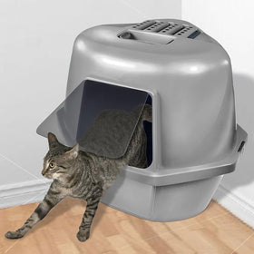 Van Ness Enclosed Corner Cat Pan