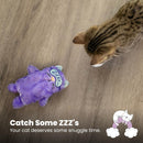 Catstages Purr Pillow Plush Cat Toy, Violet-6