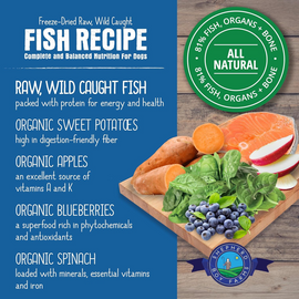 Shepherd Boy Farms Fish Recipe Freeze Dried Dog Food - Freeze-Dried Dog Food 2