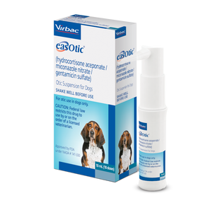 Easotic Otic Suspension for Dogs 10 mL (10 doses)
