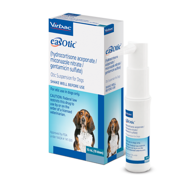Easotic Otic Suspension for Dogs 10 mL (10 doses)