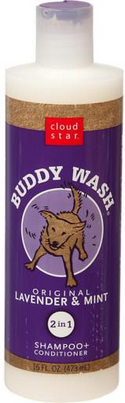 Buddy Wash Original Lavender & Mint Dog 2-in-1 Shampoo + Conditioner