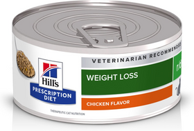 Hill's Prescription Diet r/d Weight Reduction Chicken Flavor Canned Cat Food (5.5 oz x 24 cans)