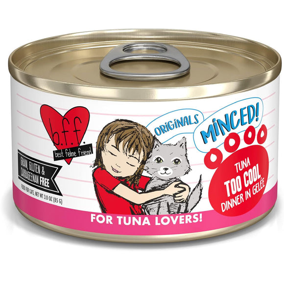 BFF Tuna Too Cool Dinner in Gelee Canned Cat Food