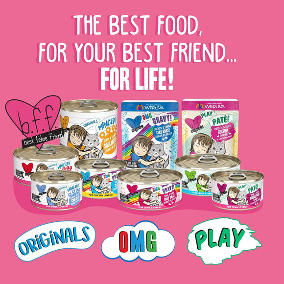 BFF Tuna Too Cool Dinner in Gelee Canned Cat Food