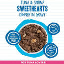 BFF Tuna & Shrimp Sweethearts Dinner in Gravy Canned Cat Food