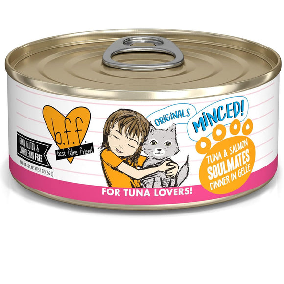 BFF Tuna & Salmon Soulmates Dinner in Gelee Canned Cat Food