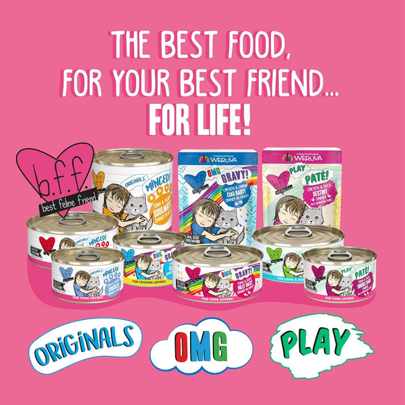 BFF Tuna & Salmon Soulmates Dinner in Gelee Canned Cat Food