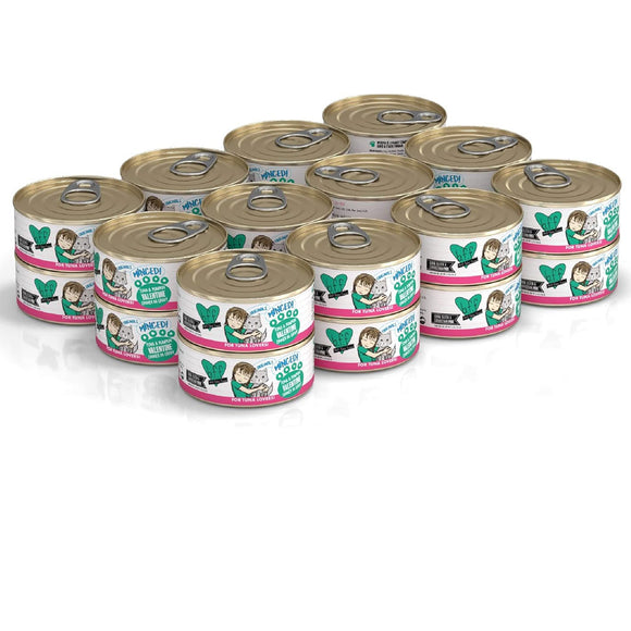 BFF Tuna & Pumpkin Valentine Dinner in Gravy Minced Grain-Free Wet Cat Food, 5-oz, 24pk