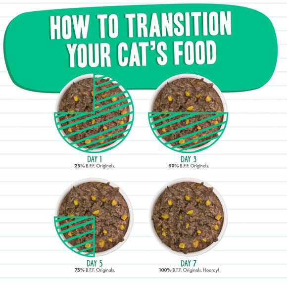 BFF Tuna & Pumpkin Valentine Dinner in Gravy Minced Grain-Free Wet Cat Food