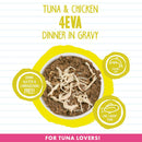 BFF Tuna & Chicken 4-Eva Dinner in Gravy Grain-Free Minced Wet Cat Food-5