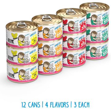 Weruva BFF Minced Batch O' Besties Variety Pack Wet Cat Food