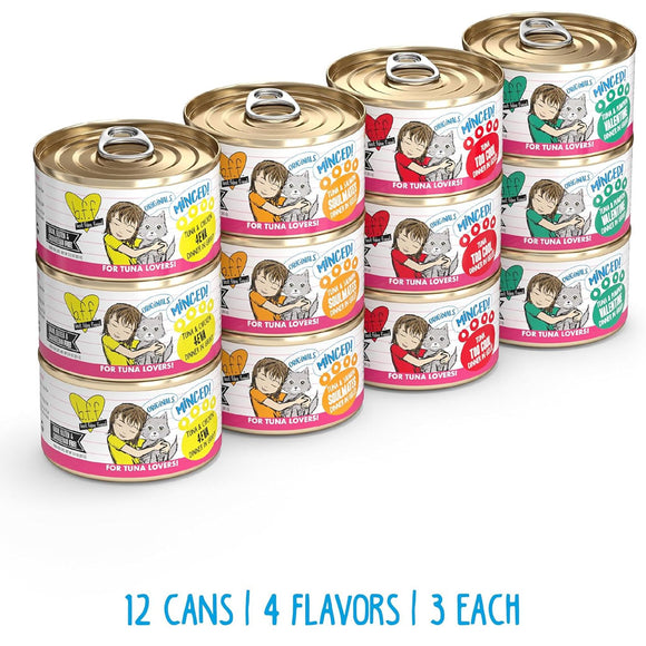 Weruva BFF Minced Batch O' Besties Variety Pack Wet Cat Food