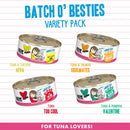 Weruva BFF Minced Batch O' Besties Variety Pack Wet Cat Food
