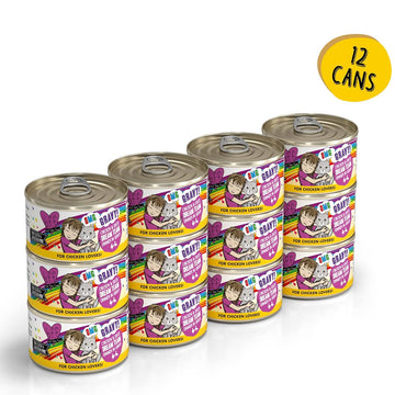 Weruva BFF Gravy Chicken & Duck Dream Team Dinner in Gravy Cat Food, 2-oz 12pk