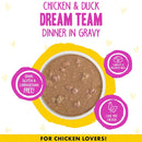 Weruva BFF Gravy Chicken & Duck Dream Team Dinner in Gravy Cat Food