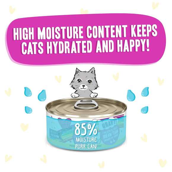 Weruva BFF Gravy Chicken & Duck Dream Team Dinner in Gravy Cat Food