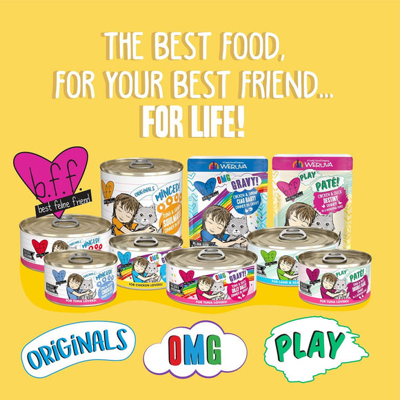 Weruva BFF Gravy Chicken & Duck Dream Team Dinner in Gravy Cat Food