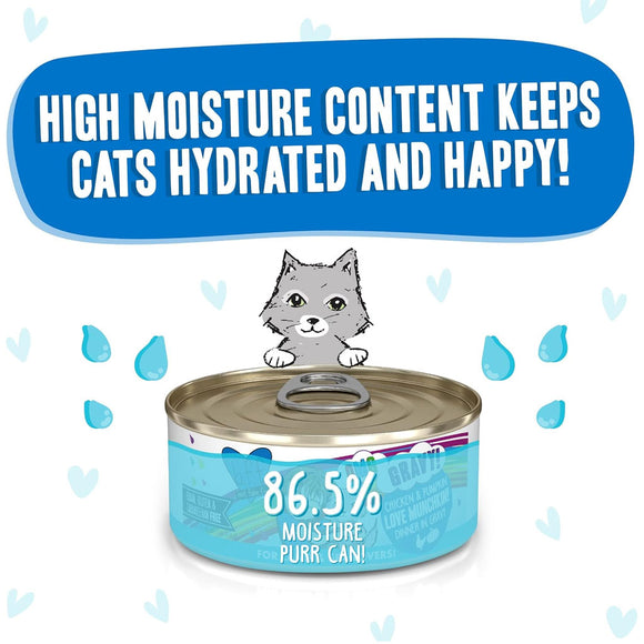 Weruva BFF Gravy Chicken & Pumpkin Love Munchkin! Dinner in Gravy Cat Food