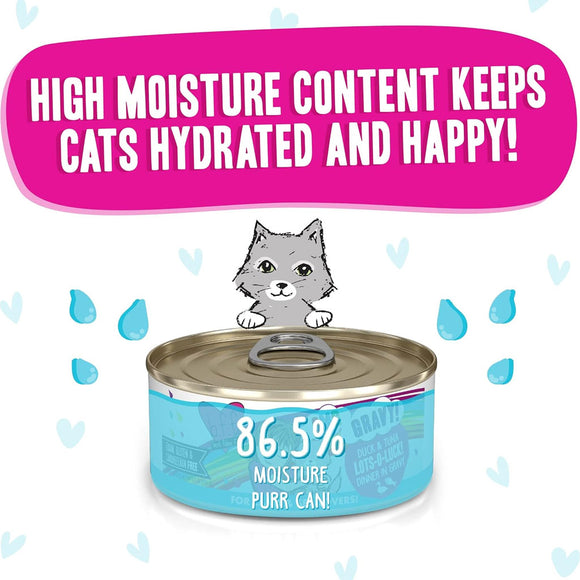 Weruva BFF Gravy Duck & Tuna Lots-O-Luck! Dinner in Gravy Cat Food