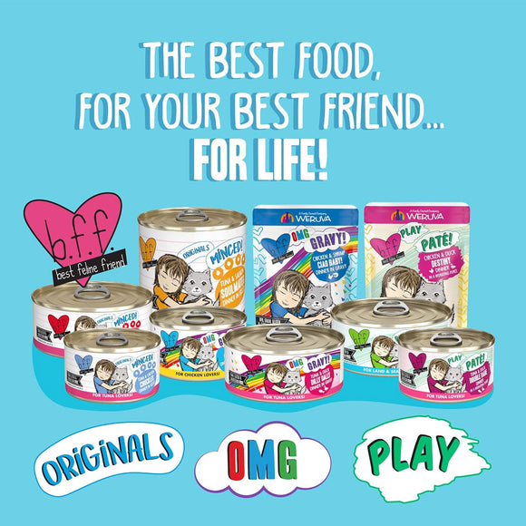 Weruva BFF Gravy Duck & Tuna Lots-O-Luck! Dinner in Gravy Cat Food