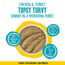 Weruva BFF Pate Chicken & Turkey Topsy Turvy Wet Cat Food