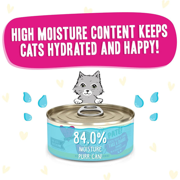 BFF Play Pate Lovers Chicken, Duck & Turkey Take a Chance Wet Cat Food