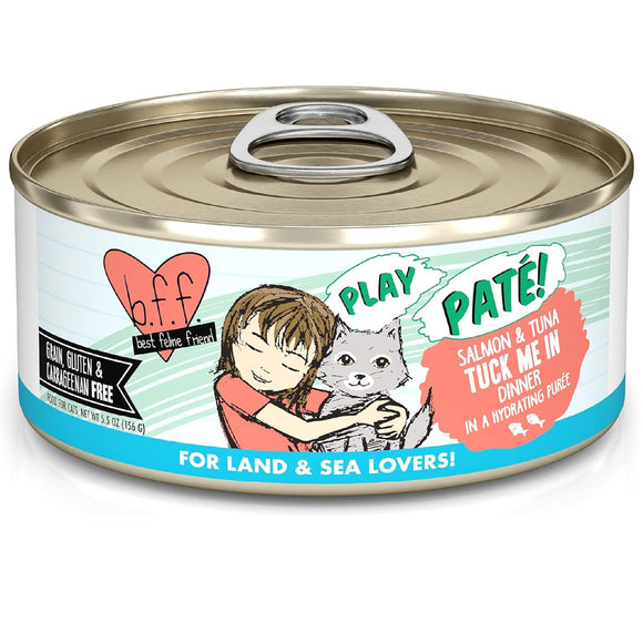Weruva BFF Pate Salmon & Tuna Tuck Me In Dinner Wet Cat Food