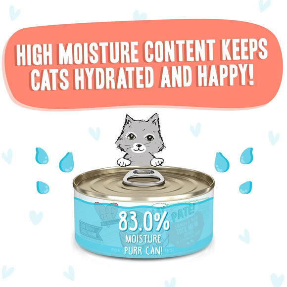 Weruva BFF Pate Salmon & Tuna Tuck Me In Dinner Wet Cat Food