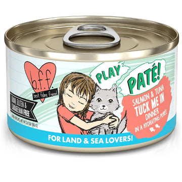 Weruva BFF Pate Salmon & Tuna Tuck Me In Dinner Wet Cat Food