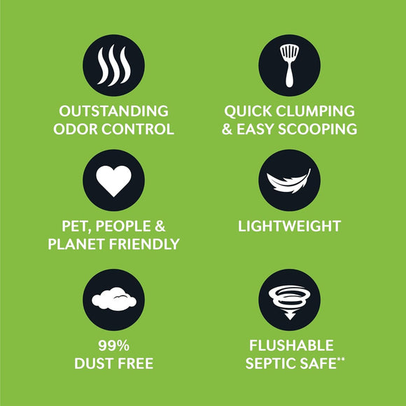 World's Best Cat Litter Comfort Care Unscented, 28 lbs