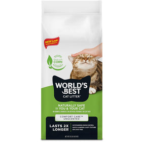 World's Best Cat Litter Comfort Care Unscented, 28 lbs
