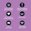 World's Best Cat Litter Multiple Cat Lavender Scent, 28 lbs-5