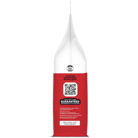 World's Best Cat Litter Multiple Cat Unscented, 28 lbs