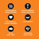 World's Best Cat Litter Low Tracking & Dust Control Multiple Cat Unscented, 28 lbs-4