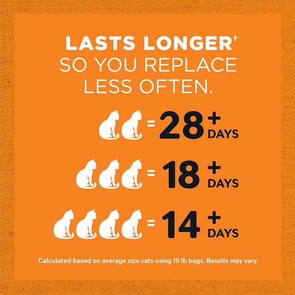 World's Best Cat Litter Low Tracking & Dust Control Multiple Cat Unscented, 28 lbs