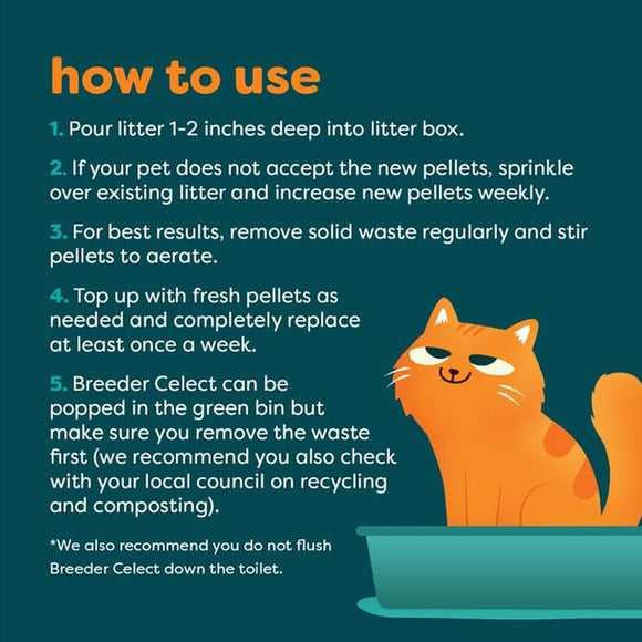 World's Best Cat Litter Breeder Celect, 14 lbs