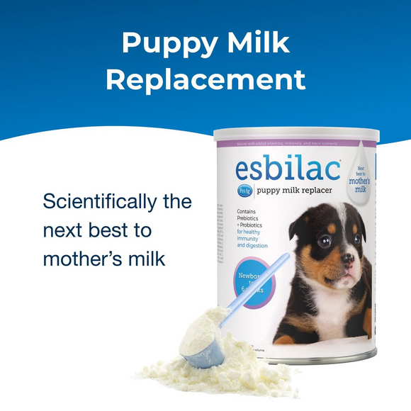 esbilac puppy formula is scientifically next best to mother's milk