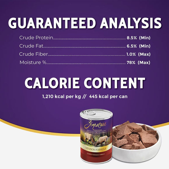 Zignature Limited Ingredient Formula Canned Dog Food, 13-oz case of 12