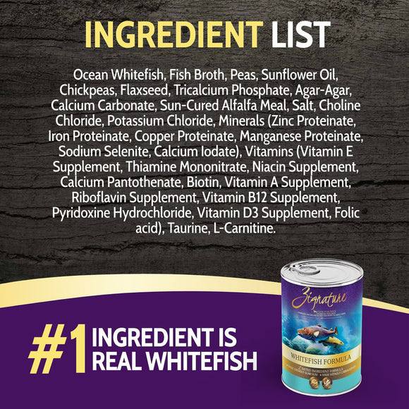 Zignature Limited Ingredient Formula Canned Dog Food, 13-oz case of 12