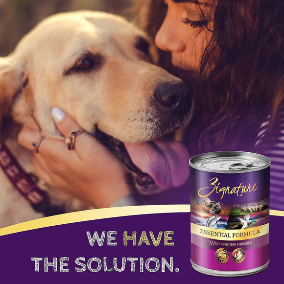Zignature Limited Ingredient Formula Canned Dog Food, 13-oz case of 12