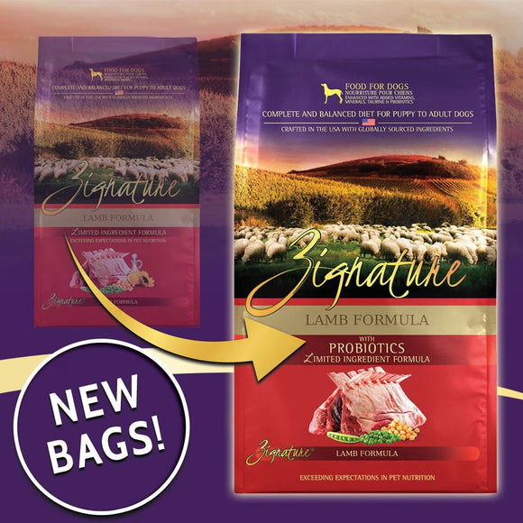 Zignature Lamb Formula Dry Dog Food