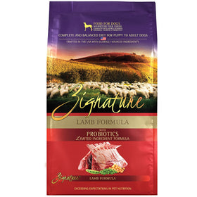 Zignature Lamb Formula Dry Dog Food, 25-lb